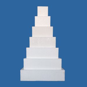 Bolo Quadrado Isopor F3